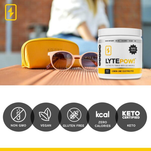 LytePow etiqueta de ingredientes