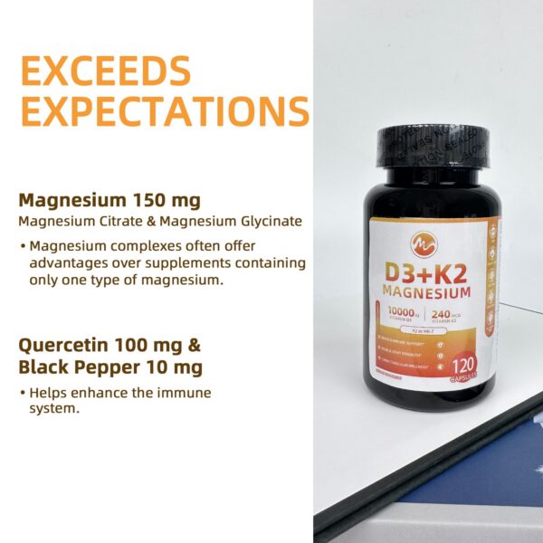 Etiqueta M inch D3 K2