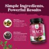 Mezcla de maca roja amarilla negra
