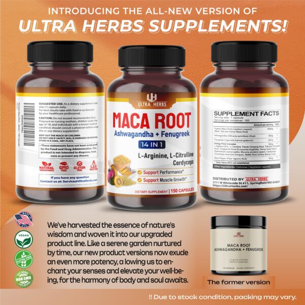 MacPeruana Ultra Herbs fórmula energizante natural