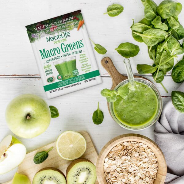 Ingredientes vegetales Macro Greens