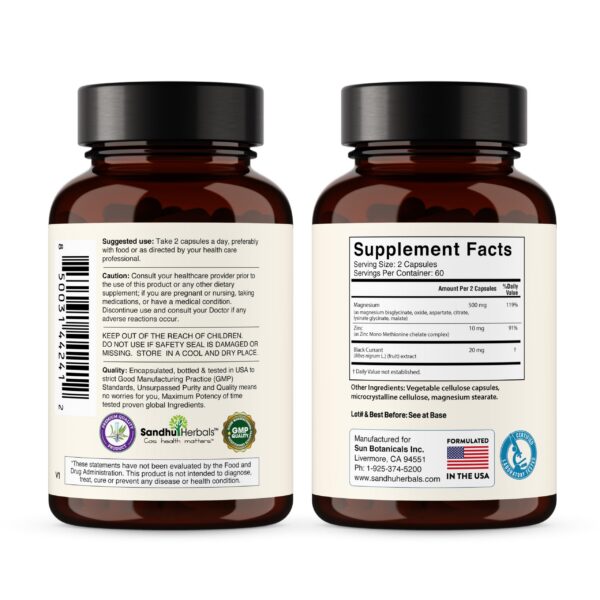 Version 1.0.0 Detalle de la etiqueta con ingredientes