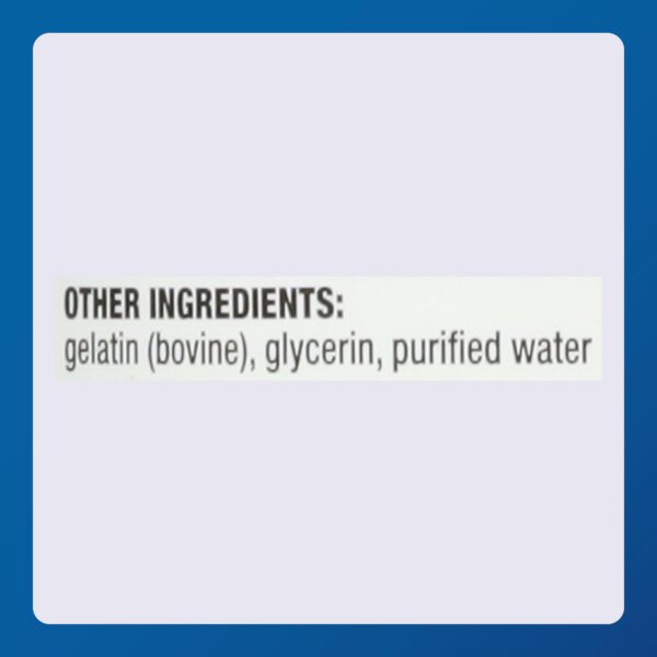 Instrucciones de uso en etiqueta de Major