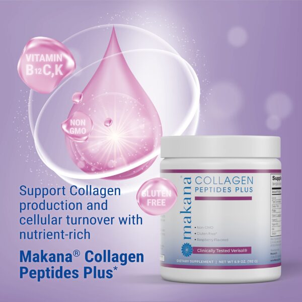 Makana Collagen Peptides Plus mezcla preparada