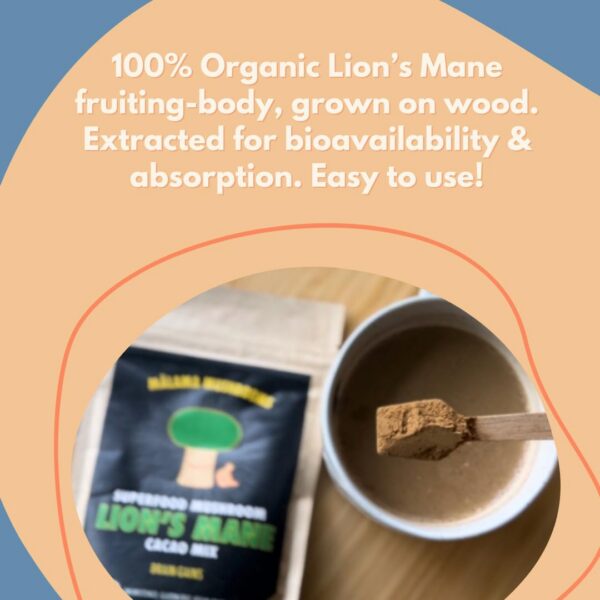 Malama Mushrooms producto superalimento para proteger y nutrir