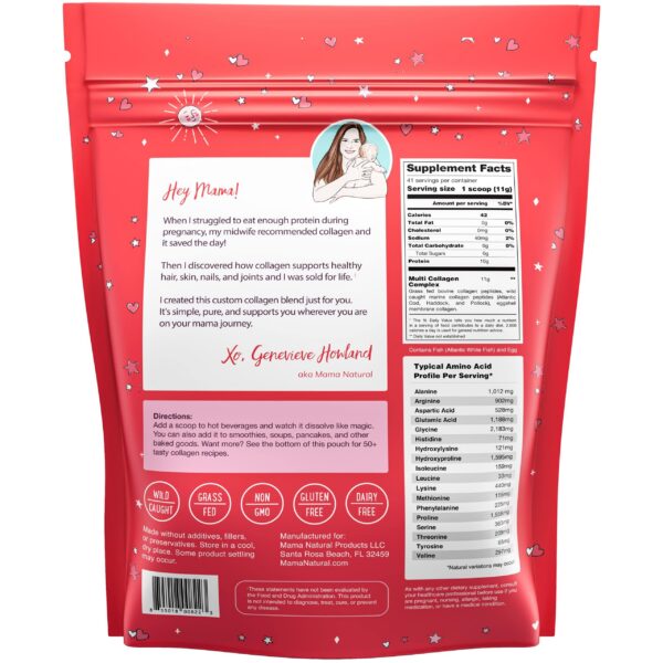 Version 1.0.0 Tabla de tipos de colágeno