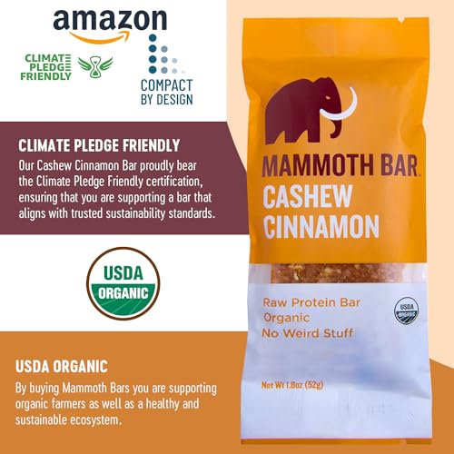Caja de 10 barras Mammoth Bar - gluten free