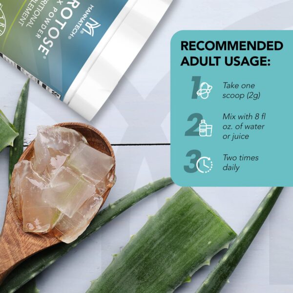 Mannatech Ambrotose Complex información nutricional