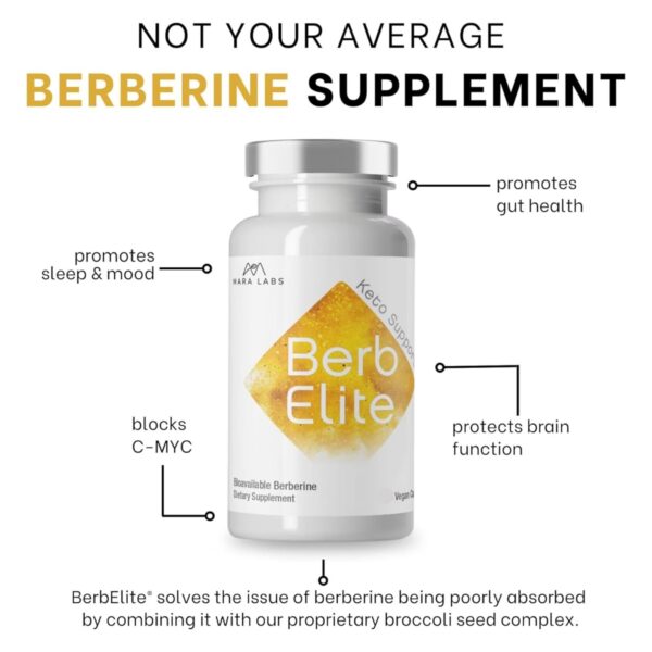 BerbElite Mara Labs bottle and box