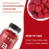 Marca NutraChamps gomitas vitaminas d3 b12 bienestar general