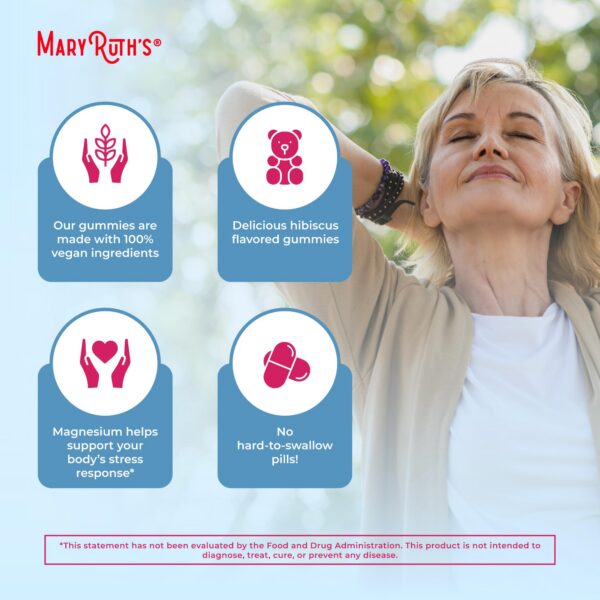 Ingredientes MaryRuth Magnesium Gummies