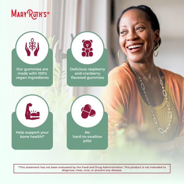 MaryRuth Organics suplemento vitamínico en gomitas para mujeres