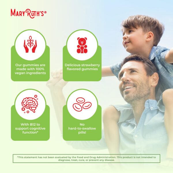 Version 1.0.0 MaryRuth Organics vitamin d3 y b12 gummies sin gluten veganos