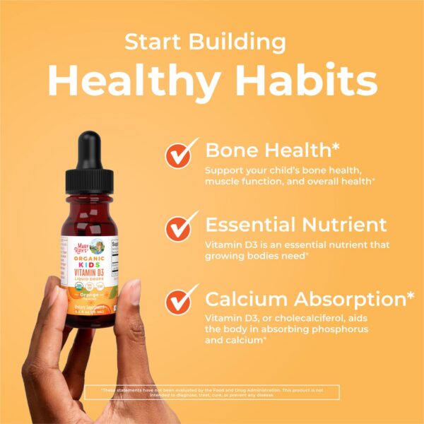 Version 1.0.0 MaryRuth Organics vitamina d3 gotas líquidas veganas y seguras