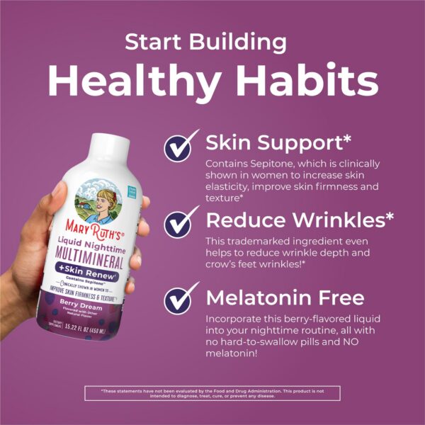 Version 1.0.0 Lista de ingredientes MaryRuth's multimineral