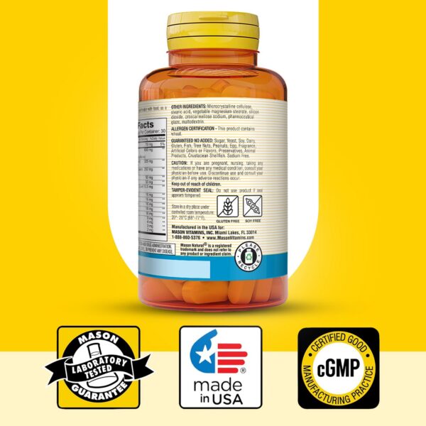 Mason Natural fórmula herbal para energía saludable