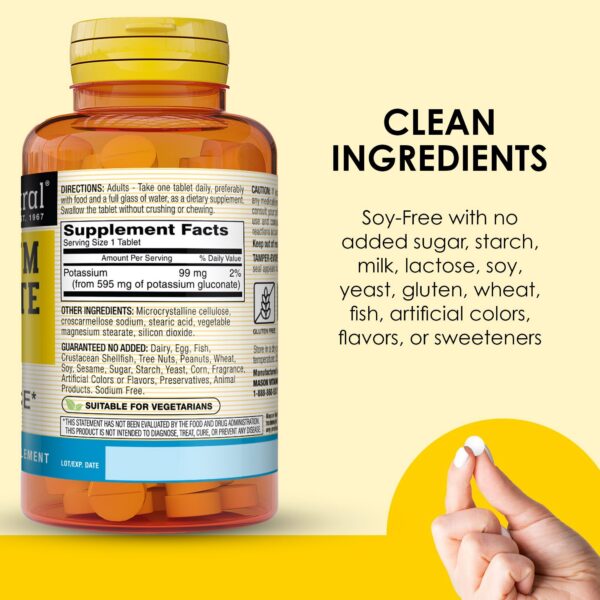 Detalles de ingredientes Mason Natural