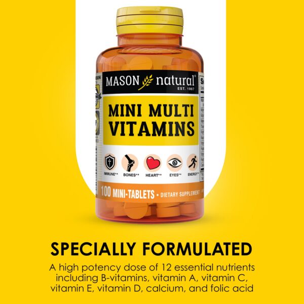 Version 1.0.0 Cápsulas Mason Natural Mini Multivitaminas