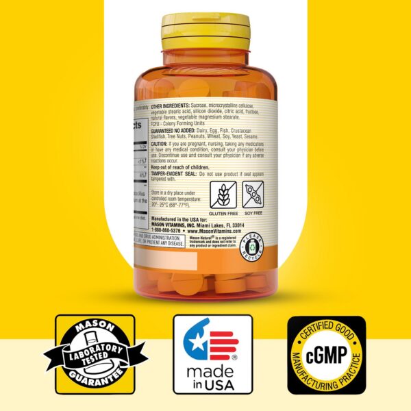 Version 1.0.0 Mason Natural suplemento digestivo confiable desde hace 50 años