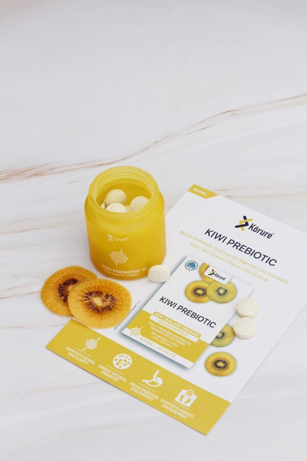 Version 1.0.0 Masticables Kōrure para apoyo digestivo y sistema inmunitario