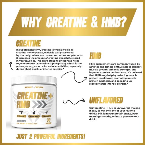 Etiqueta nutricional Creatine HMB