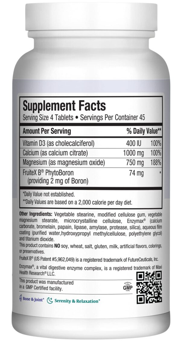 Vista trasera del envase