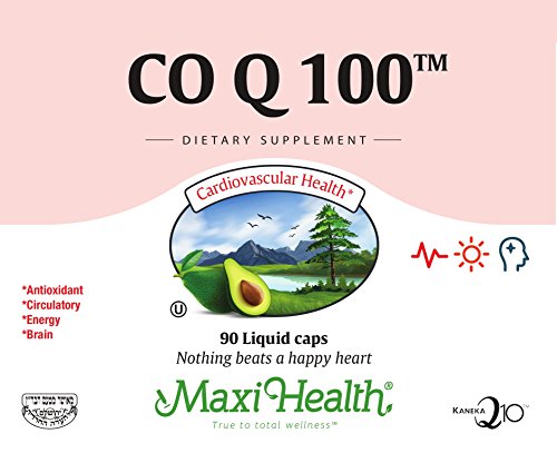 Capsulas Maxi Health CoQ10 100 mg