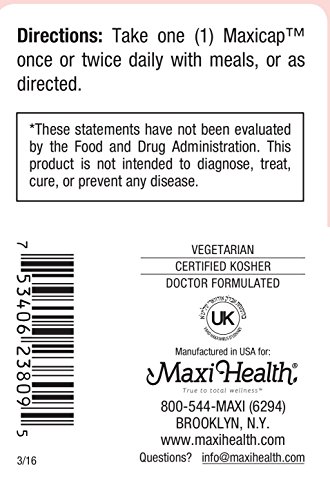 Certificaciones Kosher LCQ Maxi Health CoQ10