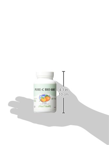 Maxi Health Pure-C-Bio 600 para soporte antioxidante
