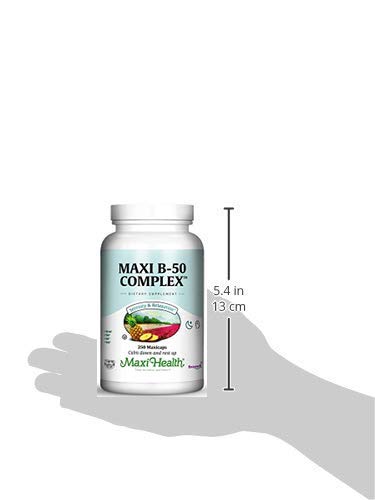 Maxi Health vitaminas B ingredientes naturales