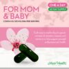 Maxi Health vitaminas prenatales cápsulas para mamá y bebé
