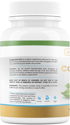 Version 1.0.0 Maximize Within suplemento café verde 60 cápsulas envase