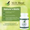 M.D. Blend Nature’s Biotic para apoyo al sistema inmune