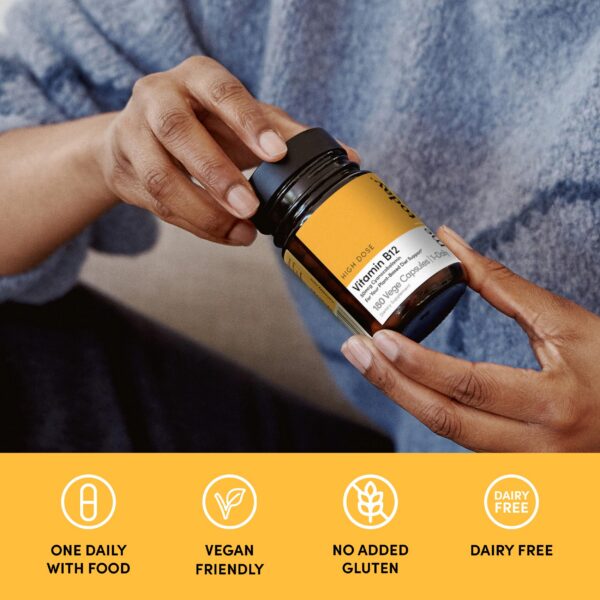 Cápsulas B12 para dieta vegana
