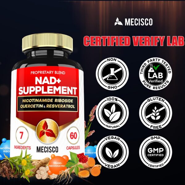 Tapón de la botella Mecisco NAD+