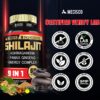 Frasco de Shilajit con tapa