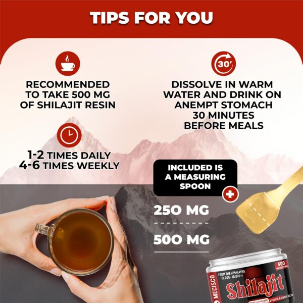 Presentación de 2 packs Shilajit 20 g