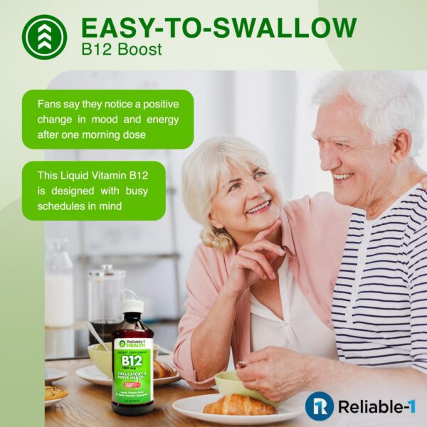 Medidor dosis suplemento vitamina B12 líquida Reliable-1