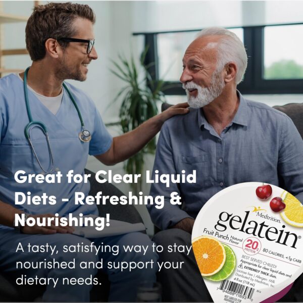 Estante con Gelatein Fruit Punch