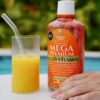 Version 1.0.0 Mega Premium multivitamínico líquido sin azúcar sabor naranja