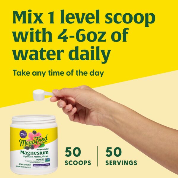 Frasco de polvo de magnesio MegaFood