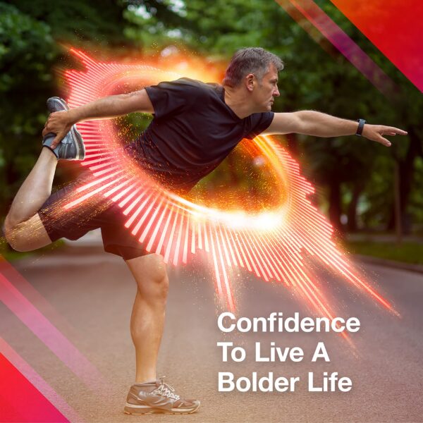 Frasco y etiqueta de pureza y frescura