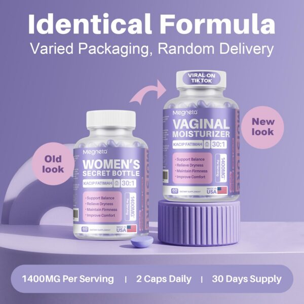 Version 1.0.0 Empaque Megneta en fondo blanco