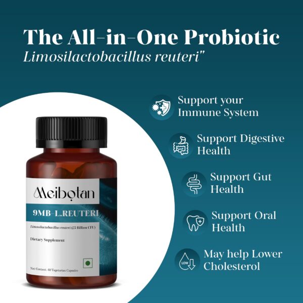 MEIBOTAN suplemento probiótico para apoyo digestivo e inmune