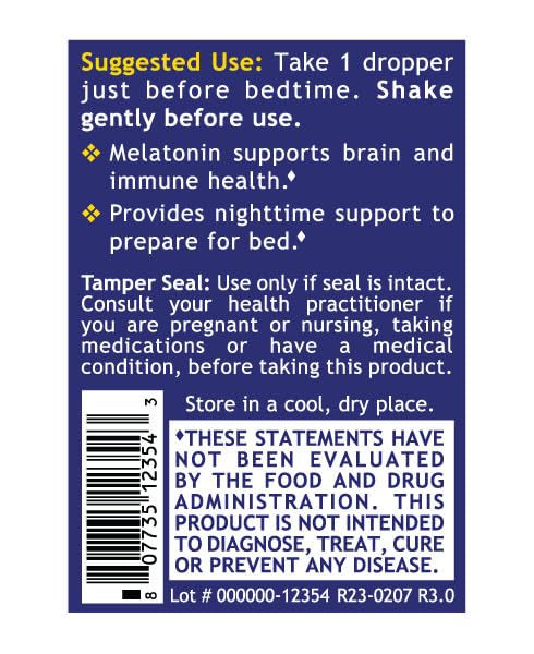 Melatonina líquida con cultura postbiótica Quantum Nutrition 8mg