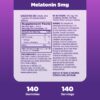 Melatonina Natrol gomitas 5 mg sabor fresa apoyo descanso adultos