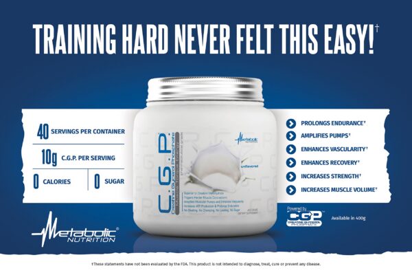 Porciones CGP Creatina 40 porciones