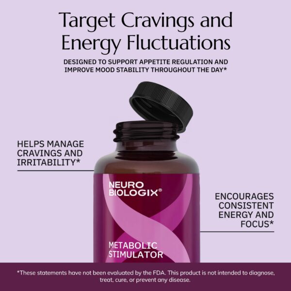 Frasco y etiqueta de Metabolic Stimulator