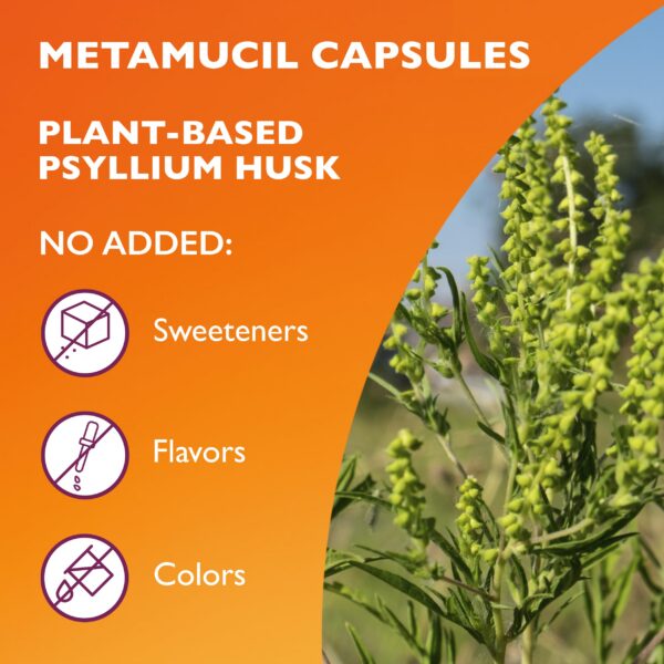 Version 1.0.0 Metamucil fibra para digestión saludable 160 cápsulas