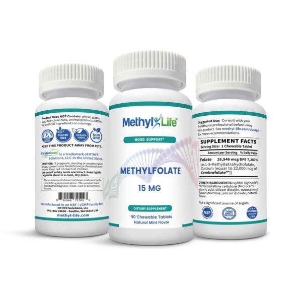 Methyl-Life paquete tabletas 90 unidades masticables